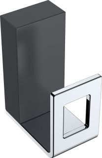 Крючок Boheme Q чёрный/хром 10946-CR-B